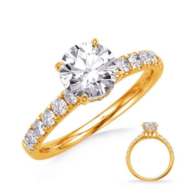 Yellow Gold Engagement Ring
