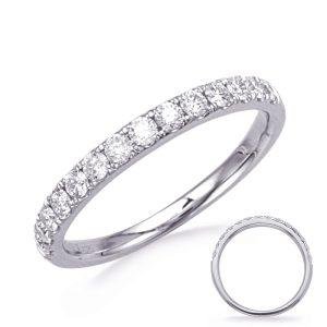 White Gold Matching Band White Gold Matching Band