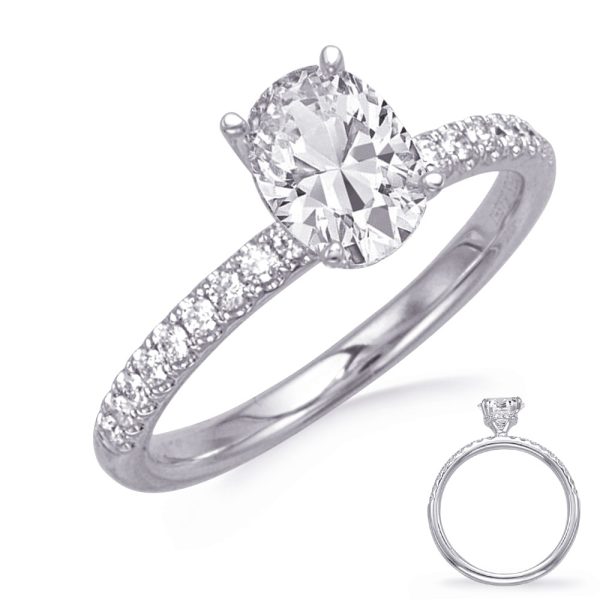 White Gold Engagement Ring