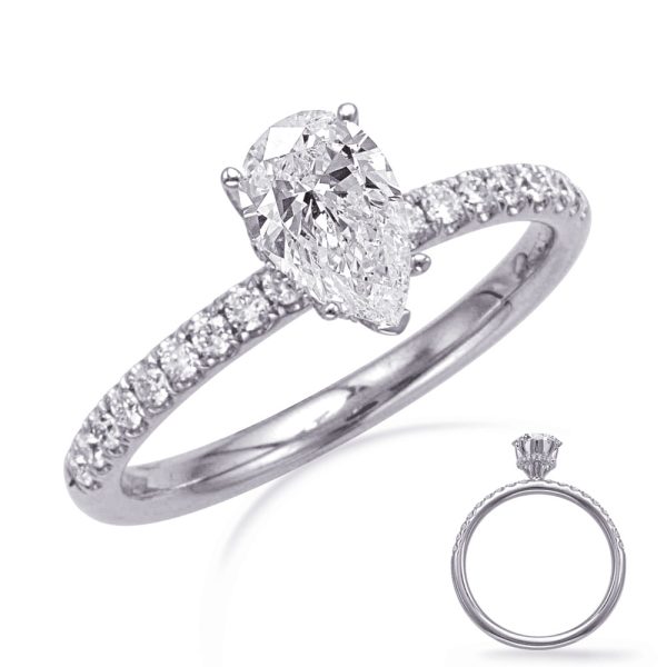 White Gold Engagement Ring