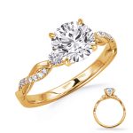 Yellow Gold Engagement Ring