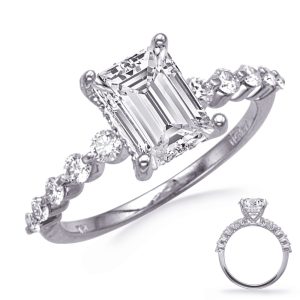 White Gold Engagement Ring
