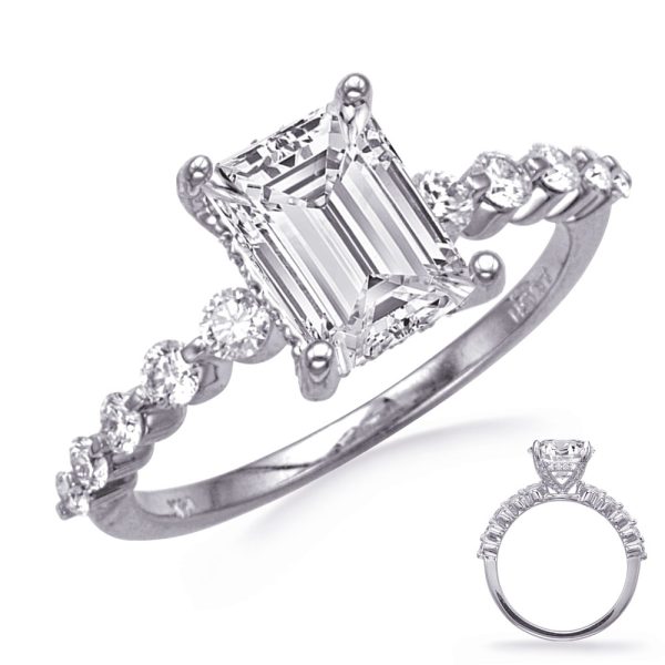 White Gold Engagement Ring