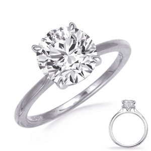 White Gold Engagement Ring
