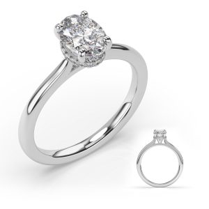 White Gold Engagement Ring