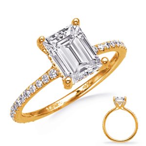 Yellow Gold Engagement Ring