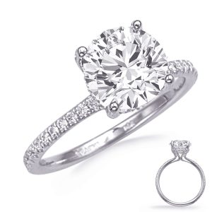 White Gold Engagement Ring