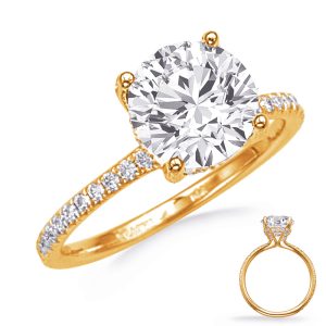 Yellow Gold Engagement Ring