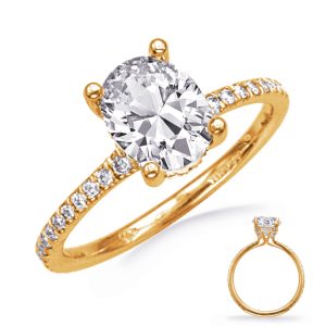 Yellow Gold Engagement Ring