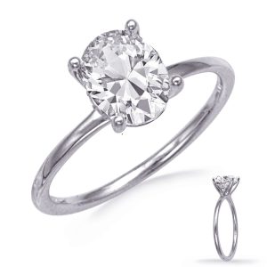 White Gold Engagement Ring