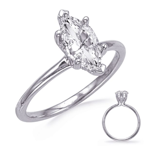 White Gold Engagement Ring