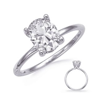 White Gold Engagement Ring