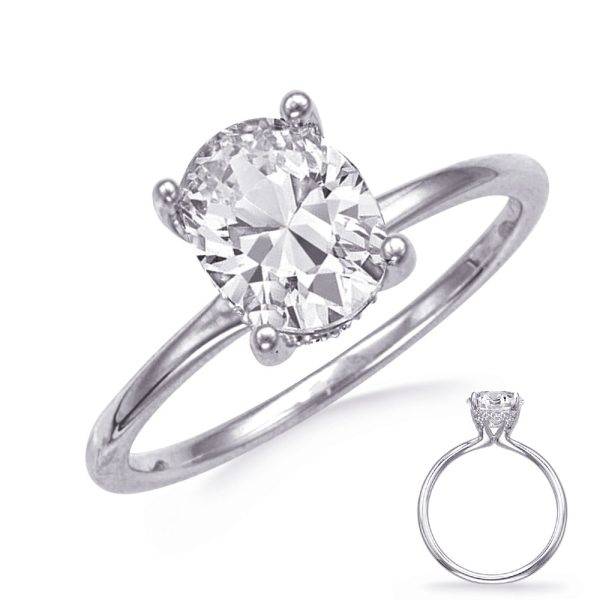 White Gold Engagement Ring