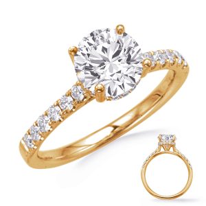 Yellow Gold Engagement Ring