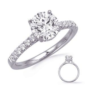 White Gold Engagement Ring