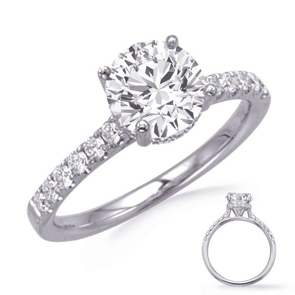 White Gold Engagement Ring