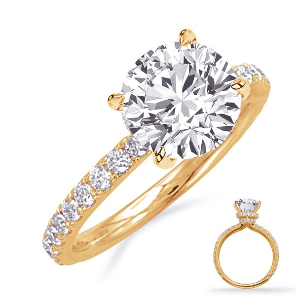 Yellow Gold Engagement Ring