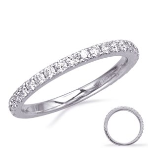 White Gold Matching Band White Gold Matching Band