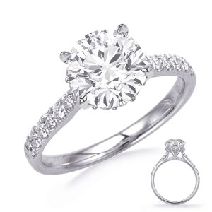 White Gold Engagement Ring