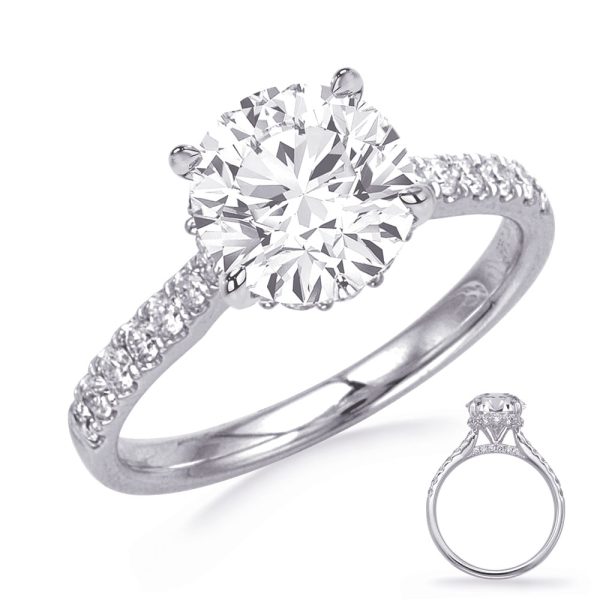 White Gold Engagement Ring