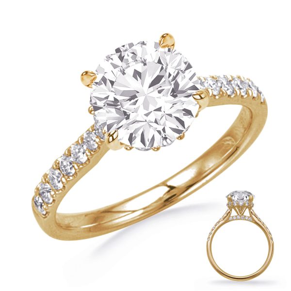 Yellow Gold Engagement Ring