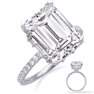 White Gold Engagement Ring