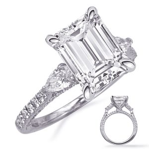 White Gold Engagement Ring