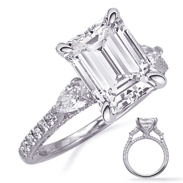 White Gold Engagement Ring