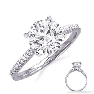 White Gold Engagement Ring
