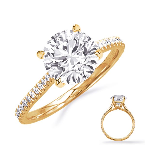 Yellow Gold Engagement Ring