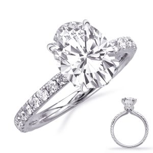 White Gold Engagement Ring