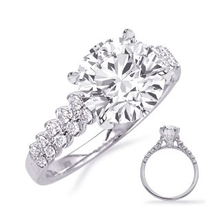 White Gold Engagement Ring