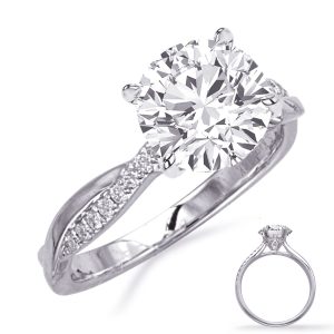 White Gold Engagement Ring