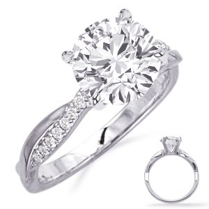 White Gold Engagement Ring