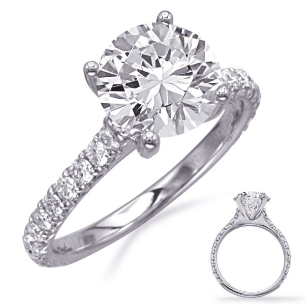 White Gold Engagement Ring