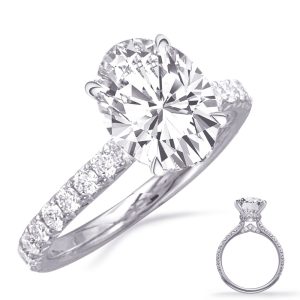 White Gold Engagement Ring