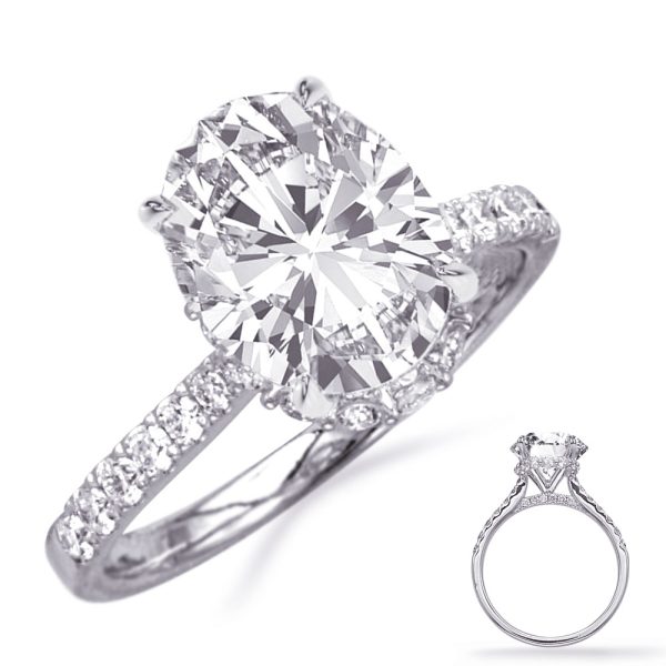 White Gold Engagement Ring