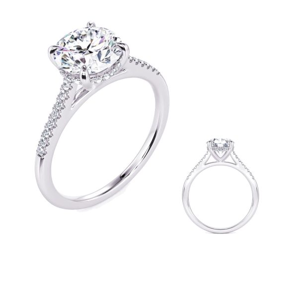 White Gold Engagement Ring