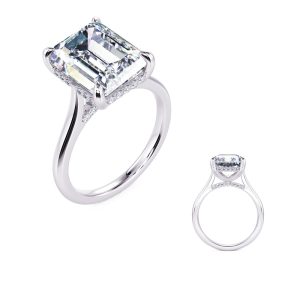 White Gold Engagement Ring