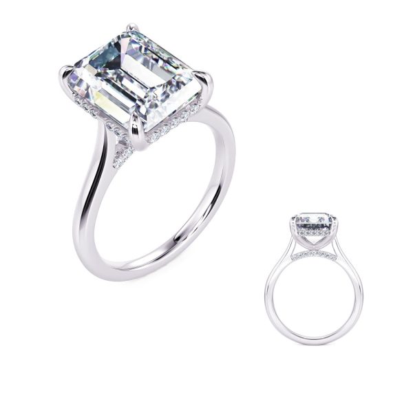 White Gold Engagement Ring