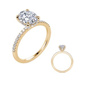 Yellow Gold Engagement Ring