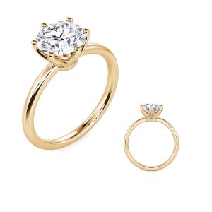 Yellow Gold Engagement Ring