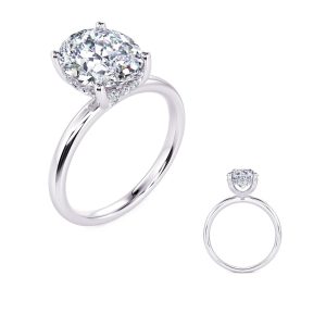 White Gold Engagement Ring