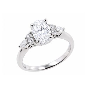 White Gold Engagement Ring