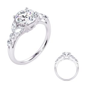 White Gold Engagement Ring
