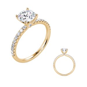 Yellow Gold Engagement Ring
