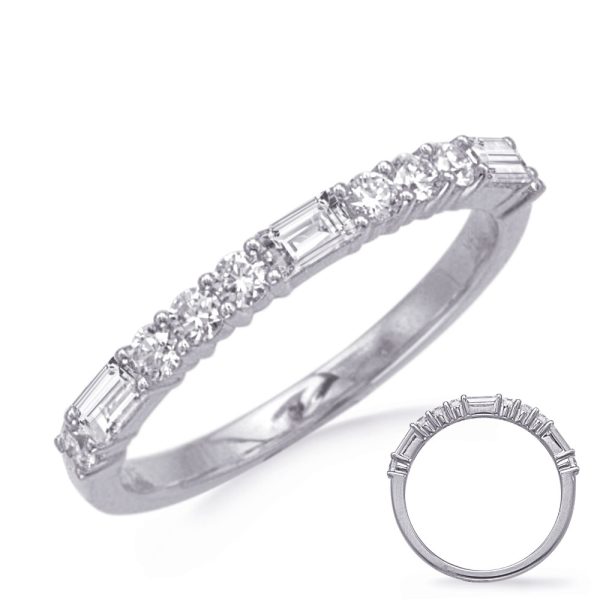 White Gold Wedding Band
