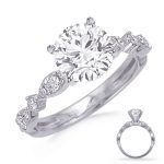 White Gold Engagement Ring