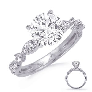 White Gold Engagement Ring