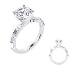 White Gold Engagement Ring